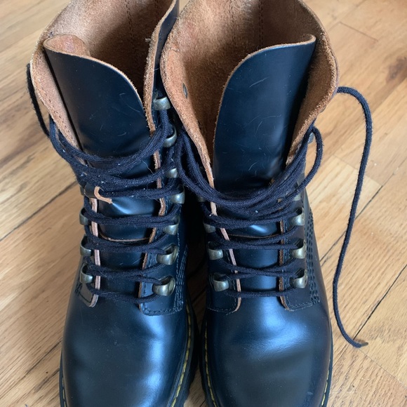 Dr. Martens Black Leather Boots - Picture 6 of 10